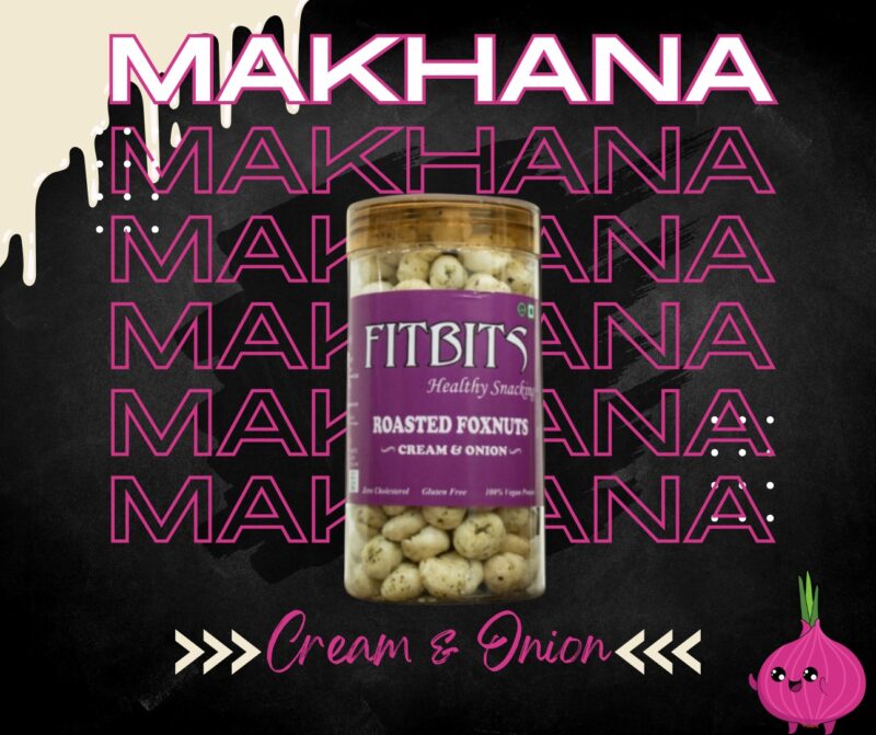 Roasted Foxnuts - (Cream & Onion)| Gluten Free | Healthy Snacks (Net wt. 70 Gm) - Image 3