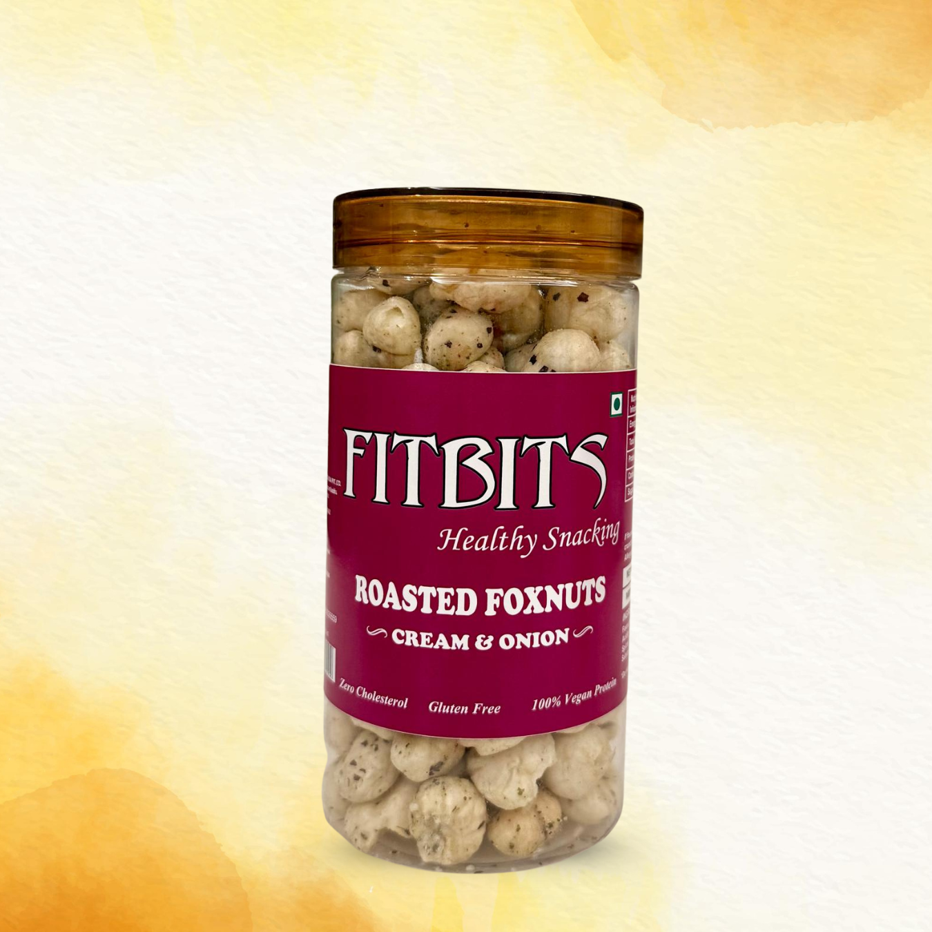 Roasted Foxnuts – (Cream & Onion)| Gluten Free | Healthy Snacks (Net wt. 70 Gm)