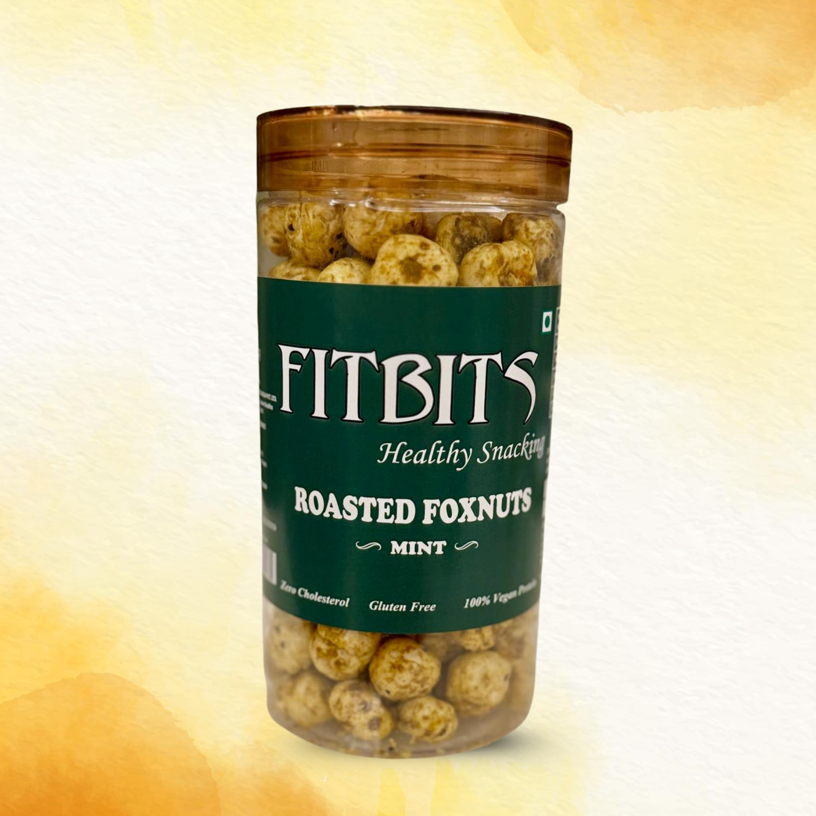 Roasted Foxnuts – (Mint) | Zero Cholesterol | Diet Snack | (Net wt. 70 Gm)