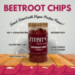 FITBITS Healthy Snacking Beetroot Chips - Masala | Healthy Snacks |(150g) - Image 2