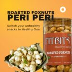 Roasted Foxnuts - (Peri - Peri) | Healthy Snack | Gluten Free | 70 Grams - Image 2