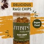 FITBITS Healthy Snacking Ragi Chips - Masala| Gluten Free | Healthy Snack (150g) - Image 2